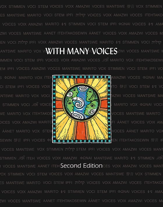 With Many Voices songbook